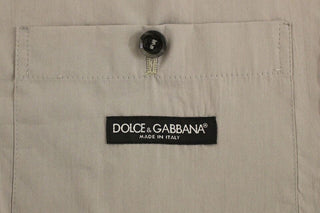 Chaleco de vestido de ajuste slim de algodón gris