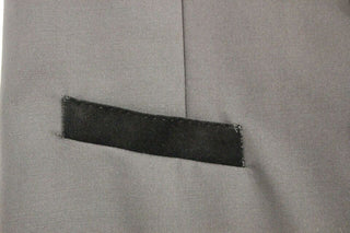 Schwarze Smokingweste aus Wolle