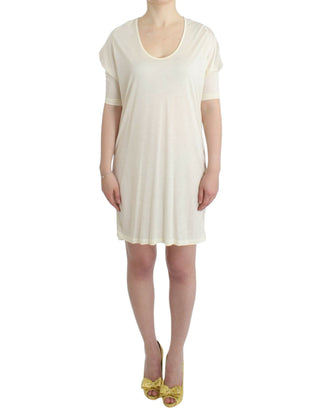 Vestido tubo blanco de modal