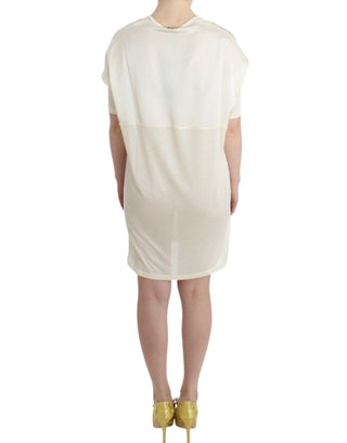Vestido tubo blanco de modal