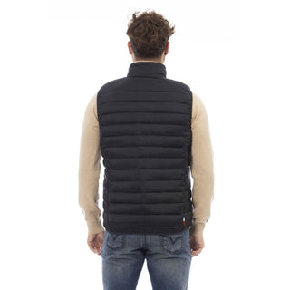 Chaleco negro de poliamida para hombre