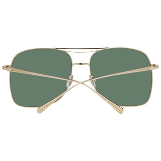 Goldene Edelstahlsonnenbrille