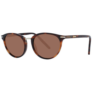 Gafas de sol marrones de acetato y metal