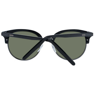 Sonnenbrille aus schwarzem Acetat und Metall