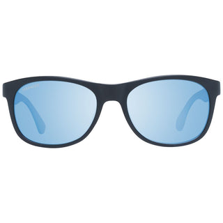 Schwarze Plastik-Sonnenbrille