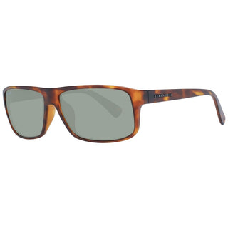 Braune Kunststoff-Sonnenbrille
