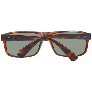 Braune Kunststoff-Sonnenbrille