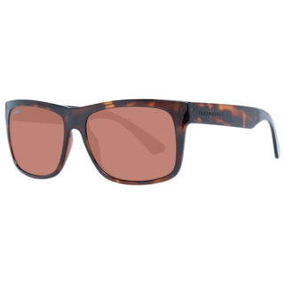 Gafas de sol marrones de plástico