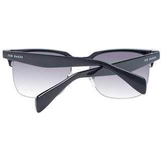 Sonnenbrille aus schwarzem Acetat und Metall