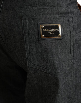 Multicolor-Tiger-Baumwolle Lockere Jeans