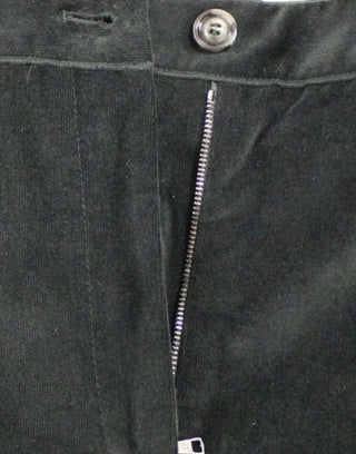 Pantalones cortos de algodón verde oscuro