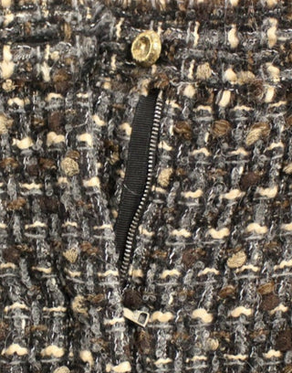 Mehrfarbige Woll-Shorts-Hose
