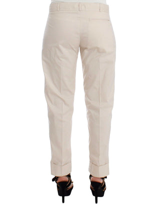 Beige Chinos Freizeithosen Khakis
