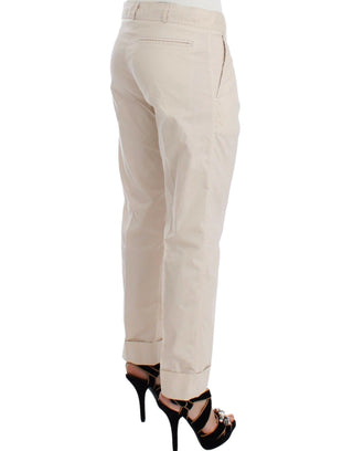 Beige Chinos Freizeithosen Khakis