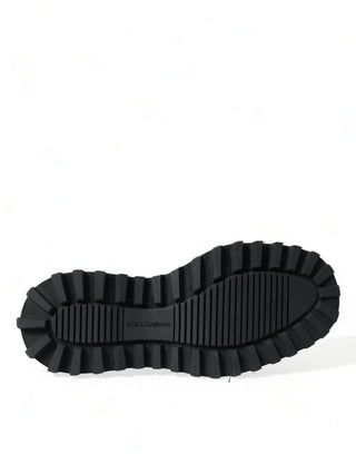 Botines Chelsea negros de cuero elástico sin cordones