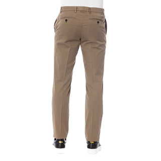 Braune Baumwollhose für Herren