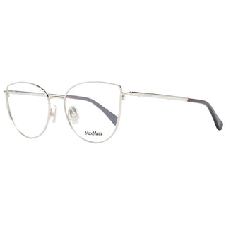 Gafas con montura de metal dorado