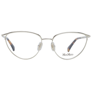 Gafas con montura de metal dorado