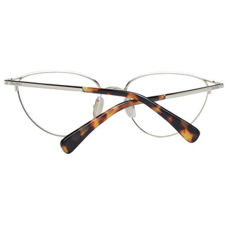 Gafas con montura de metal dorado