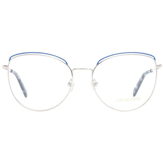 Blaue Metallbrille (Gestelle)