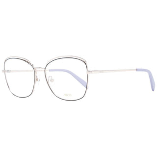 Gafas con montura de metal negro