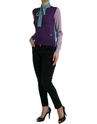 Jersey multicolor con lazo de cierre