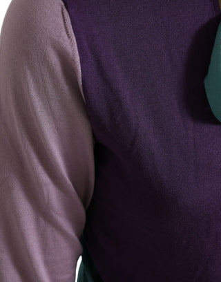 Jersey multicolor con lazo de cierre