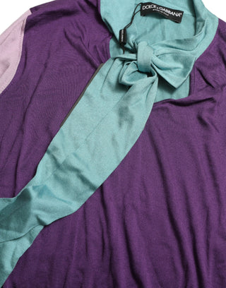 Jersey multicolor con lazo de cierre