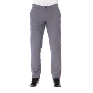 Blaue Baumwoll-Herrenjeans