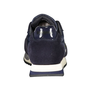 Blue Polyester Sneaker