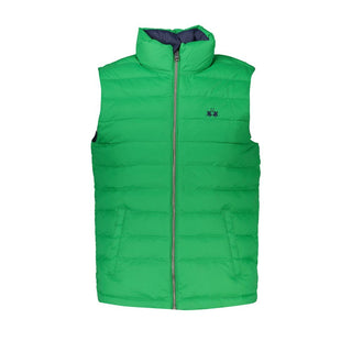 Chaqueta verde de poliamida