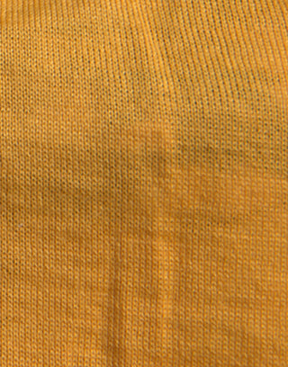Suéter henley de cachemira multicolor con parches