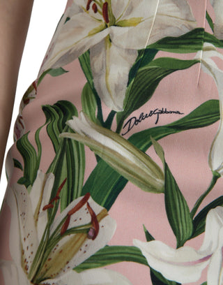 Pink Lily Viscose Sheath Stretch Mini Dress