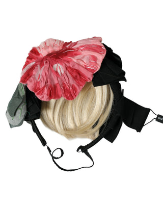 Schwarze Viskose Weiße Haare Friseursalon Stirnband Diadem