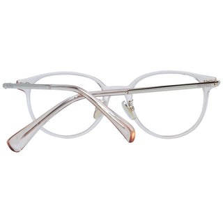 Gafas con montura de plástico rosa