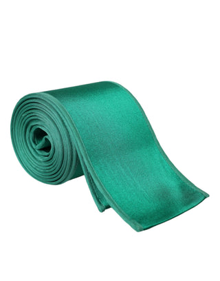 Cinturón de cintura para mujer de satén de seda verde