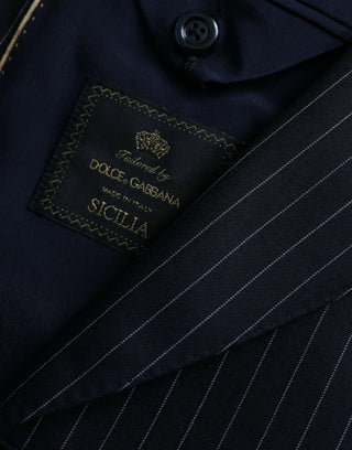Black Stripe SICILIA Zweireihiger Mantel Blazer
