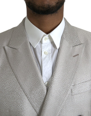 Off White MARTINI Zweireiher-Blazer