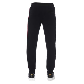 Schwarze Sporthose aus Baumwolle für Herren
