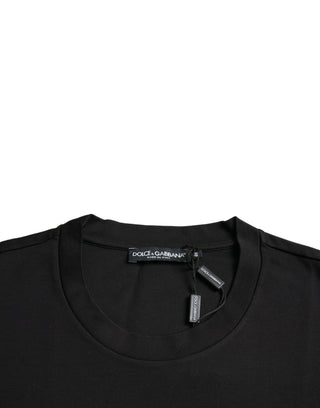 Black With Love Always Rundhals-Top T-Shirt