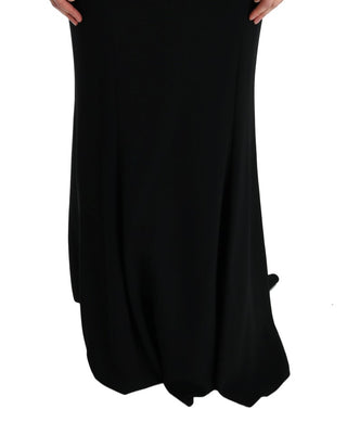 Vestido Largo Ajustado Negro