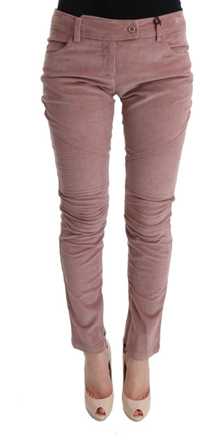 Pantalones Cortos de Terciopelo Rosados