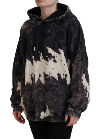 Mehrfarbiger Hoodie aus Baumwolle