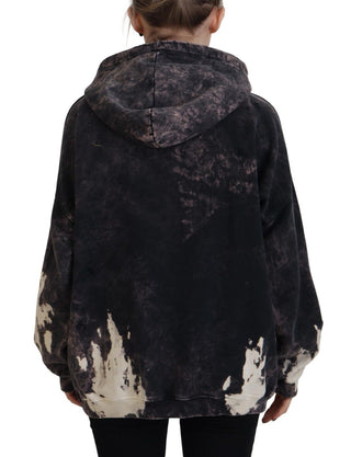 Mehrfarbiger Hoodie aus Baumwolle