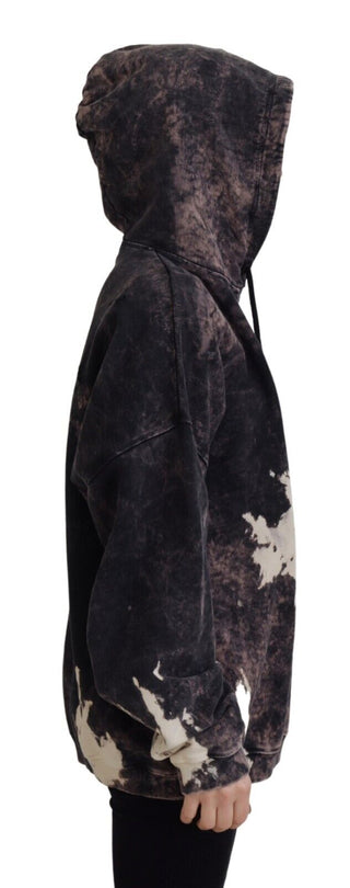 Mehrfarbiger Hoodie aus Baumwolle