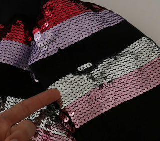 DG Pailletten-Kapuzenpullover