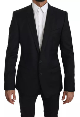 Chaqueta blazer delgada negra MARTINI
