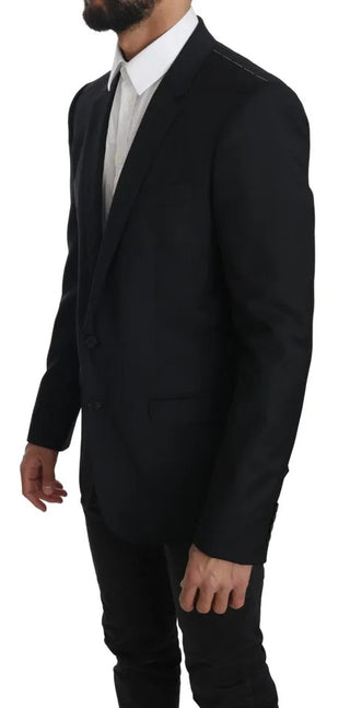 Chaqueta blazer delgada negra MARTINI