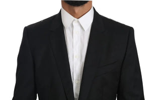 Chaqueta blazer delgada negra MARTINI