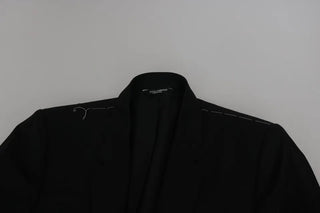 Chaqueta blazer delgada negra MARTINI